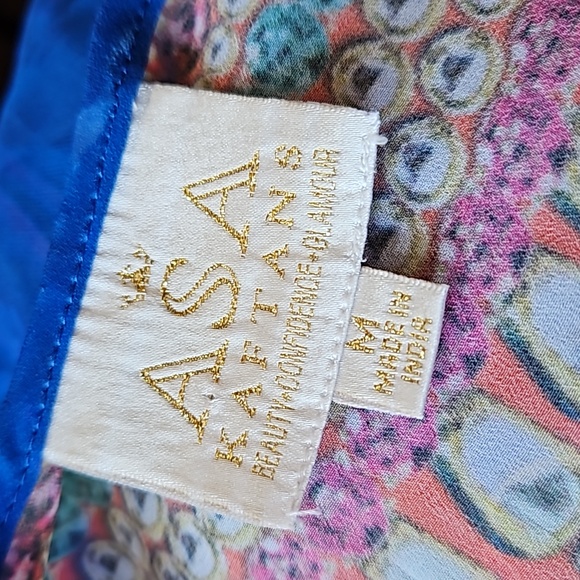 ASA Kaftans Sheer Tassled Top - Picture 8 of 9